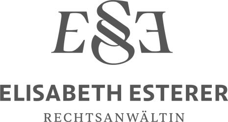 Logo von Rechtsanwältin Mag. Elisabeth Esterer