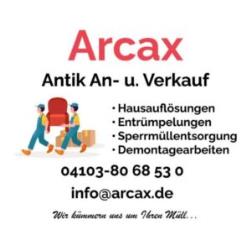 Logo von ARCAX - Entrümpelungen & Haushaltsauflösungen Hamburg