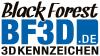 Logo von BlackForest 3DKennzeichen