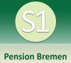 Firmenlogo S1 Pension Bremen (Nahe City und Weserstadion)