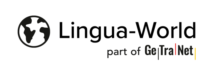 Logo von Lingua-World Übersetzungsbüro Freiburg