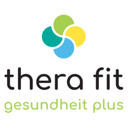Logo von TheraFit. Das Gesundheitsstudio. Zentrum für Rückengesundheit.